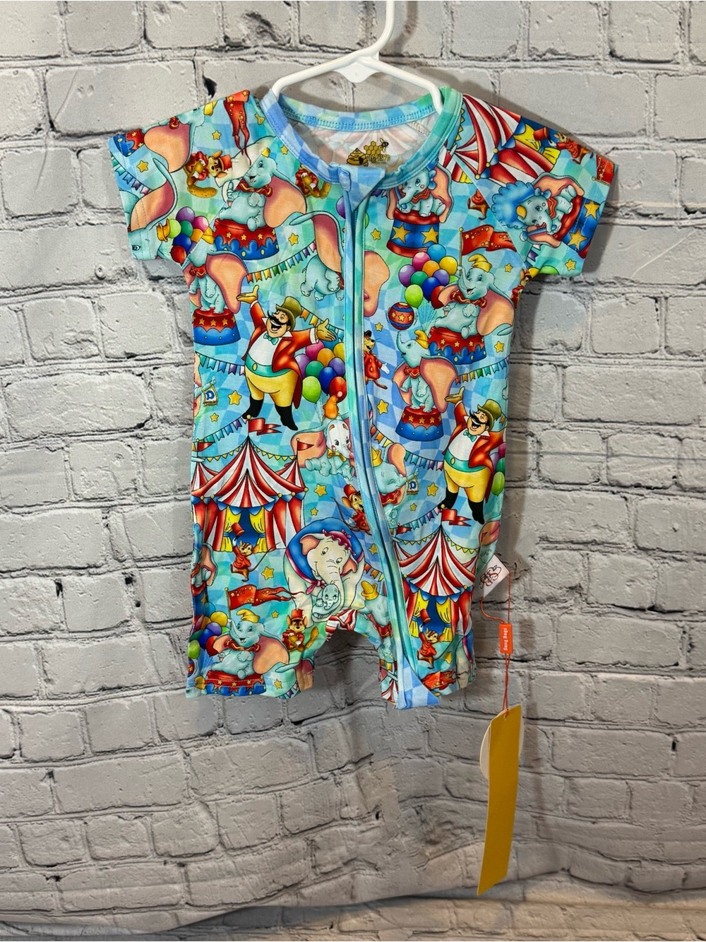 The Hive Snug Bugs Co Dumbo Bamboo Shortie Romper